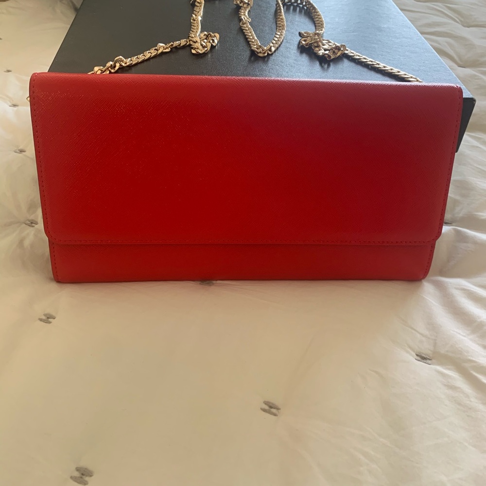 Nordstrom “Selena” Leather Clutch